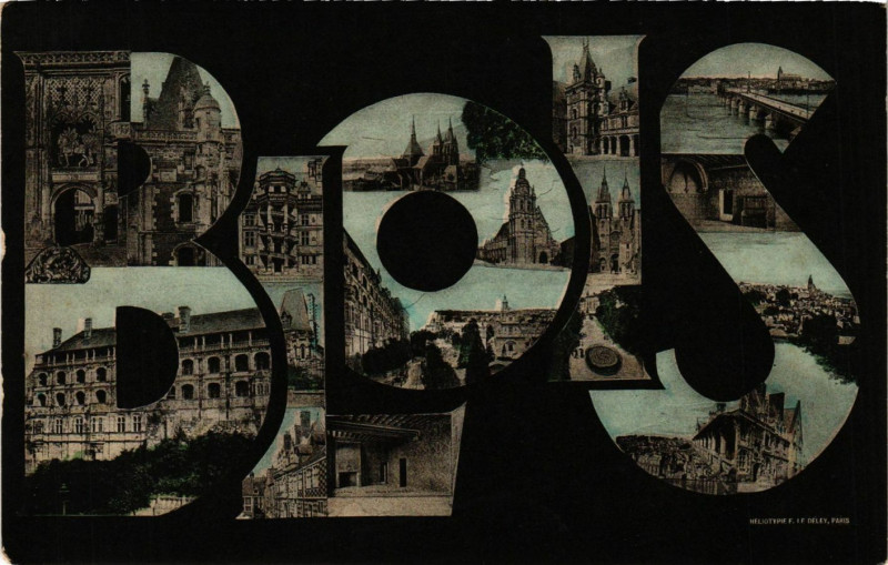 Carte postale ancienne Blois à Blois