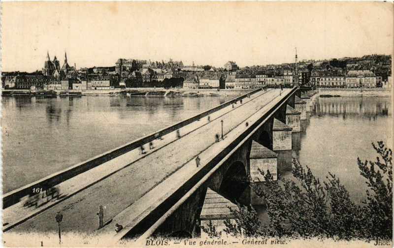 Carte postale ancienne Blois - Vue générale - General view à Blois