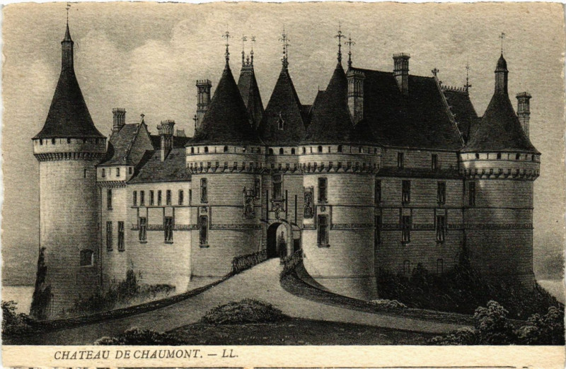 Carte postale ancienne Chateau de Chaumont