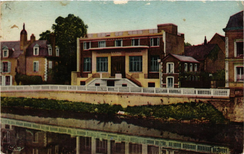 Carte postale ancienne Romorantin - La Poste