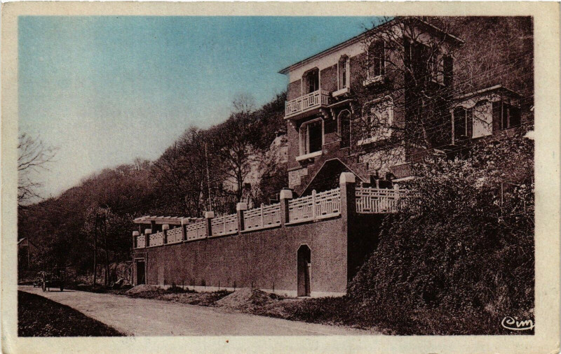 Carte postale ancienne Villiers-sur-Loir Coteau St-Andre à Villiers-sur-Loir