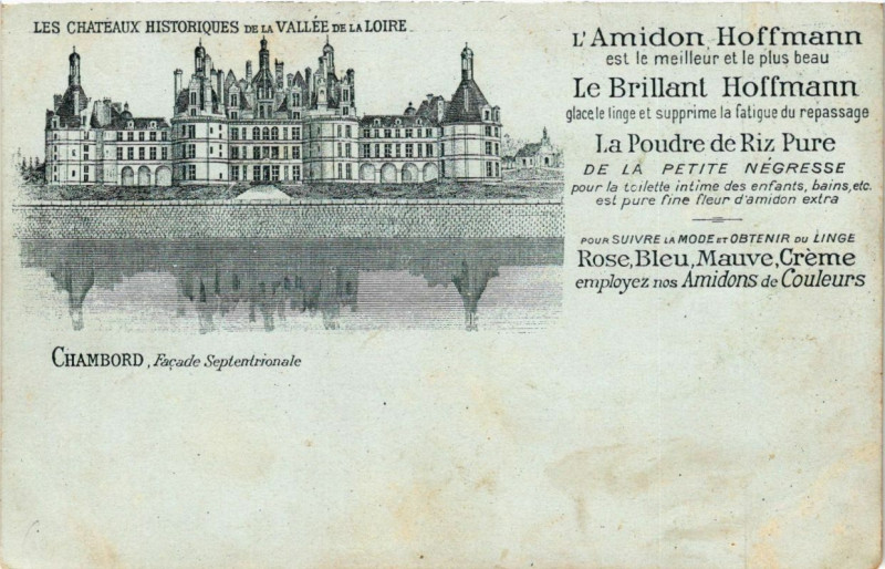 Carte postale ancienne Les Chateaux Historiques de la Vallée de la Loire