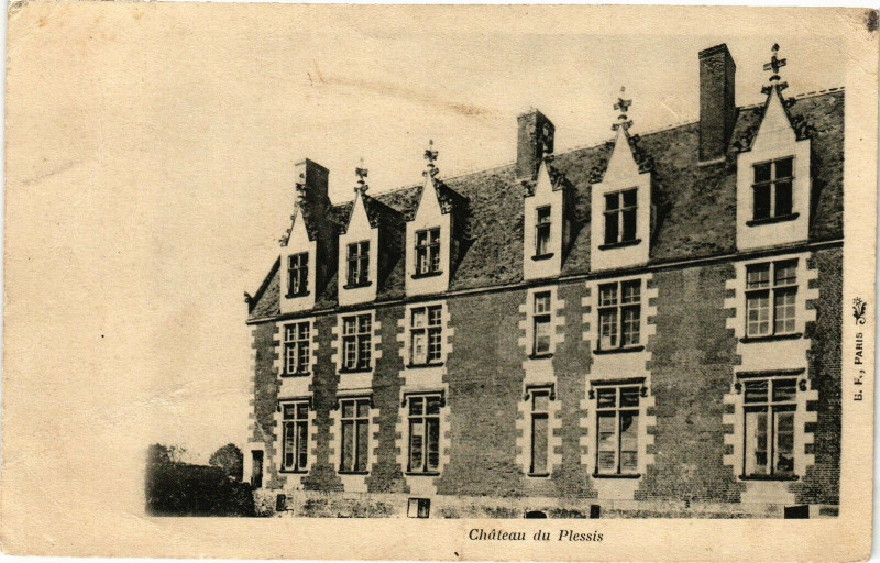Carte postale ancienne Chateau du Plessis