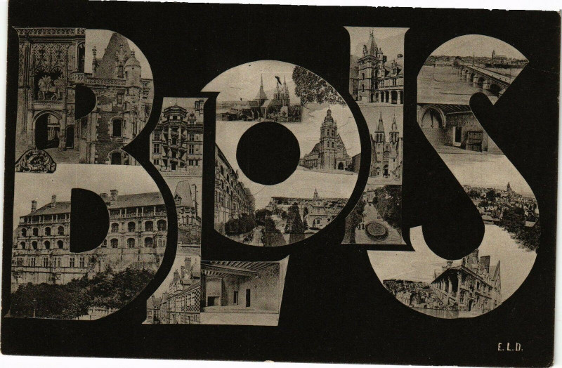 Carte postale ancienne Blois à Blois