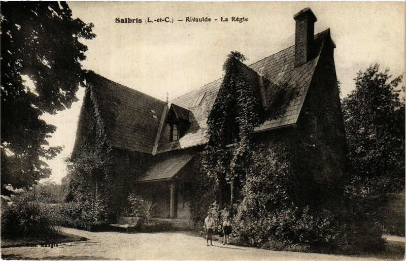 Carte postale ancienne Salbris (L.-et-C.) - Rivaulde - La Regie à Salbris