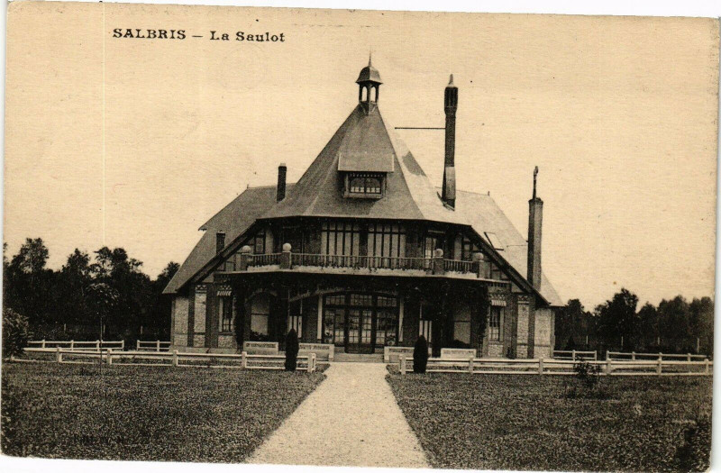 Carte postale ancienne Salbris - La Saulot à Salbris