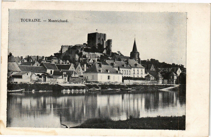 Carte postale ancienne Touraine-Montrichard