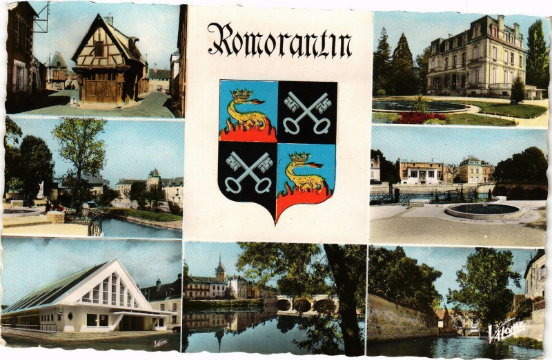 Carte postale ancienne Romorantin