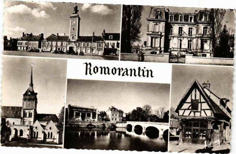 Carte postale ancienne Romorantin