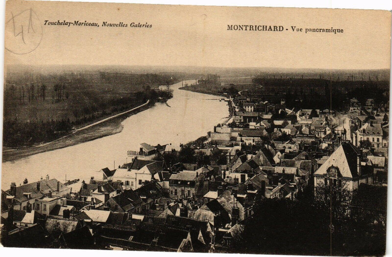 Carte postale ancienne Montrichard-Vue panoramique