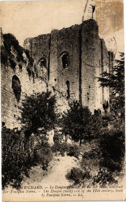 Carte postale ancienne Montrichard-Le Donjon
