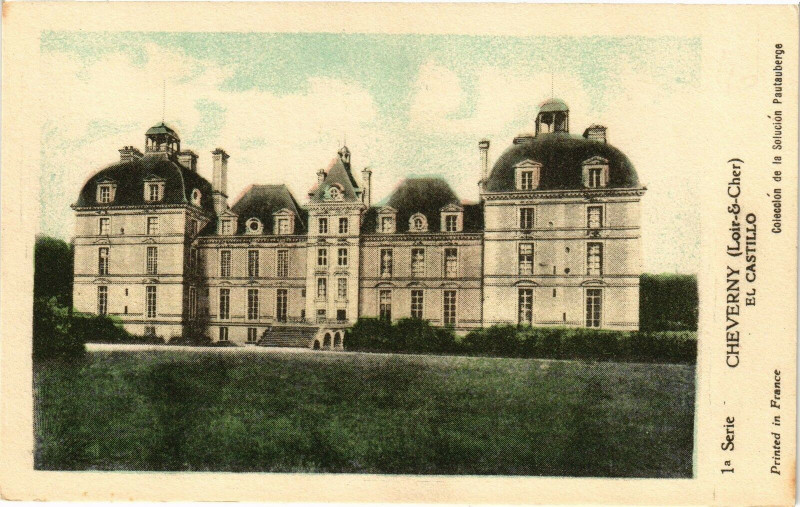 Carte postale ancienne Cheverny-El Castillo à Cheverny