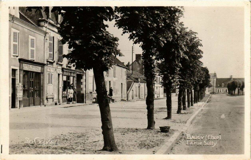 Carte postale ancienne Baugy Laure Sully à Baugy