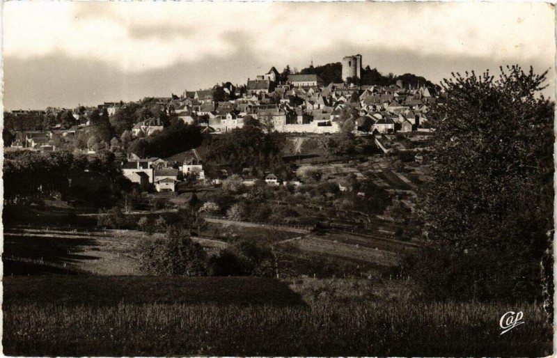 Carte postale ancienne Sancerre Vue générale à Sancerre