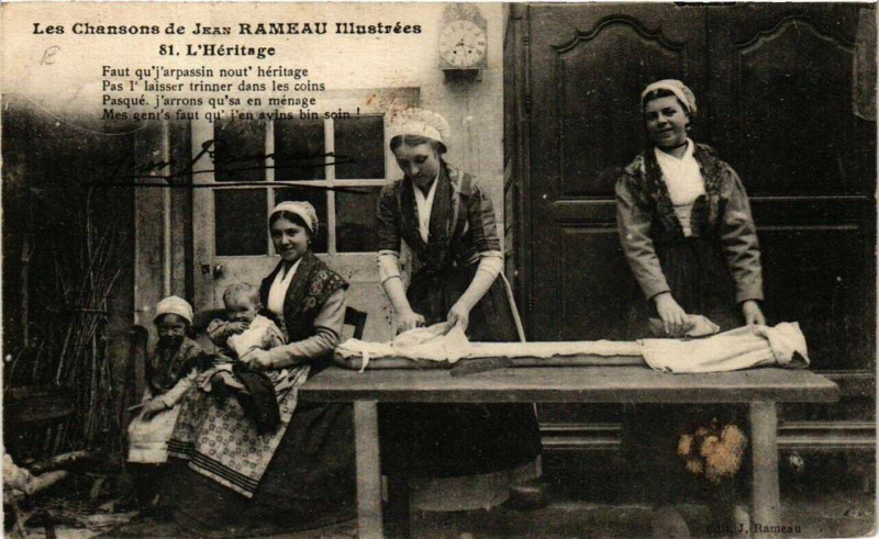 Carte postale ancienne L'Heritage