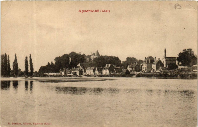 Carte postale ancienne Apremont
