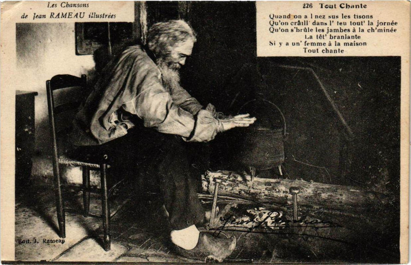 Carte postale ancienne Tout Chante