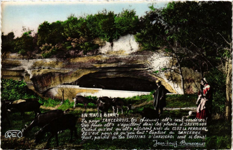 Carte postale ancienne En Haut Berry