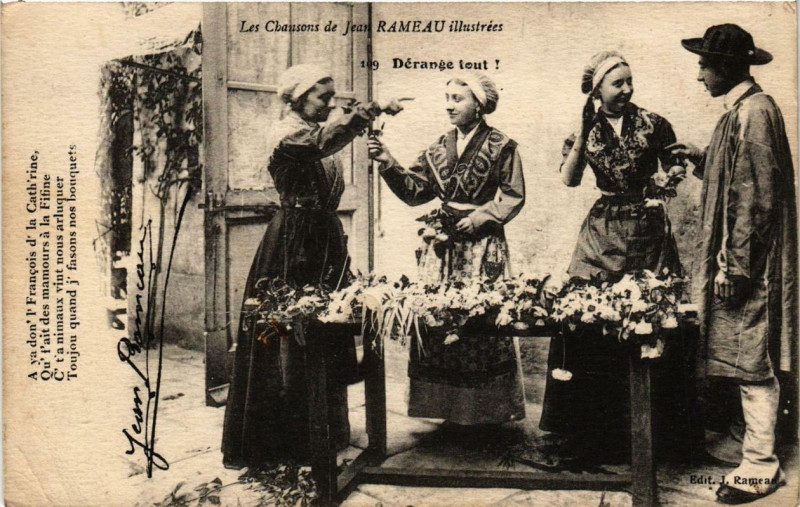 Carte postale ancienne Derange tout