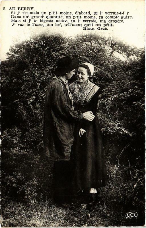 Carte postale ancienne Au Berry