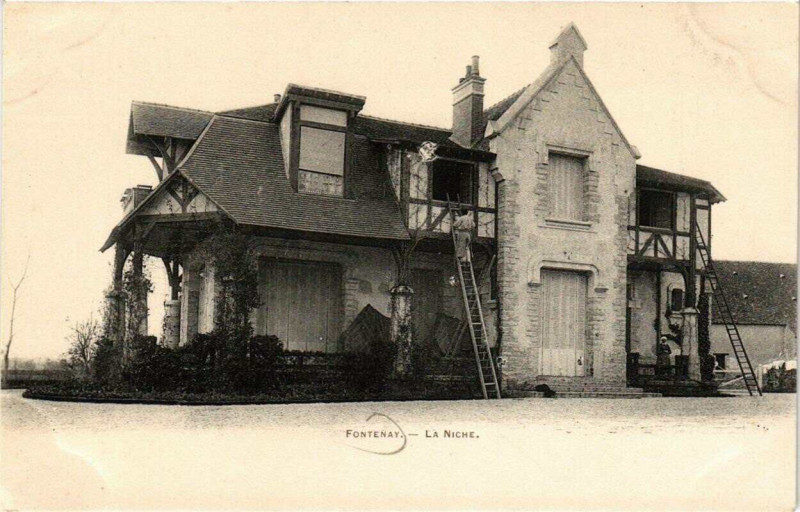 Carte postale ancienne Fontenay La Niche