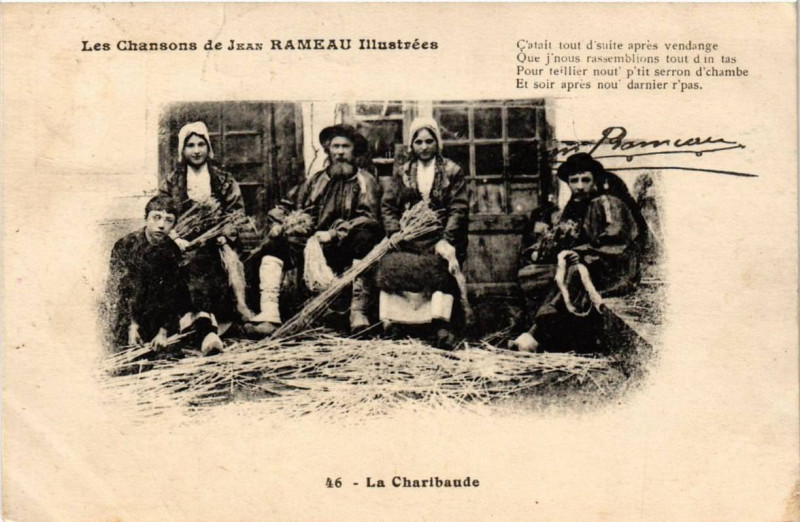 Carte postale ancienne La Charibaude