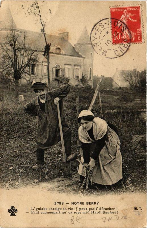 Carte postale ancienne Notre Berry