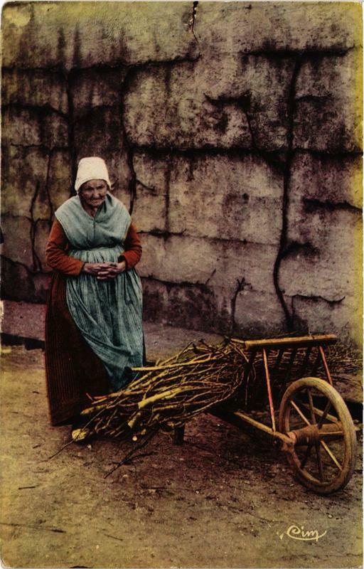 Carte postale ancienne En Berry Flaneries