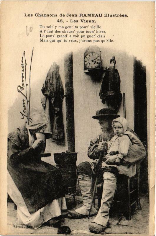 Carte postale ancienne Les Vieux