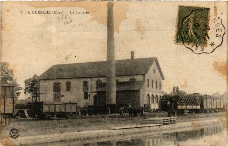 Carte postale ancienne La Guerche La Tuilerie