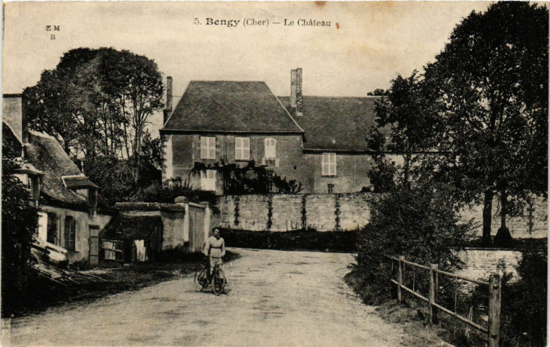 Carte postale ancienne Bengy-sur-Craon - Bengy - Le Chateau à Bengy-sur-Craon