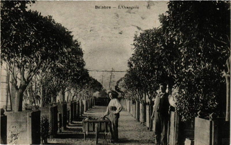 Carte postale ancienne Bélahre - L'Orangerie