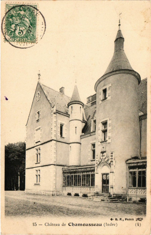 Carte postale ancienne Chateau de Chamousseau