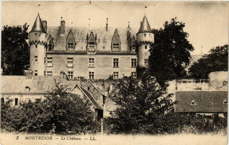 Carte postale ancienne Montresor - Le Chateau