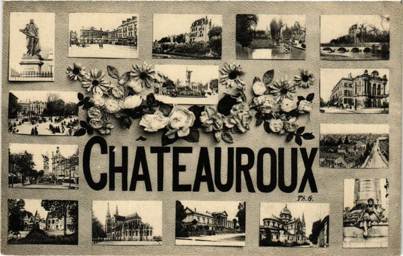 Carte postale ancienne Chateauroux à Châteauroux