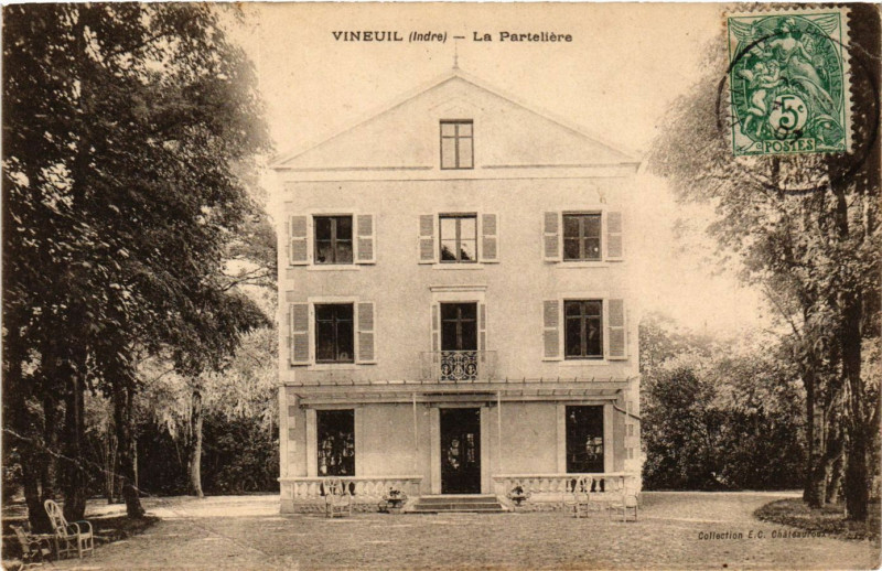 Carte postale ancienne Vineuill - La Parteliere à Vineuil