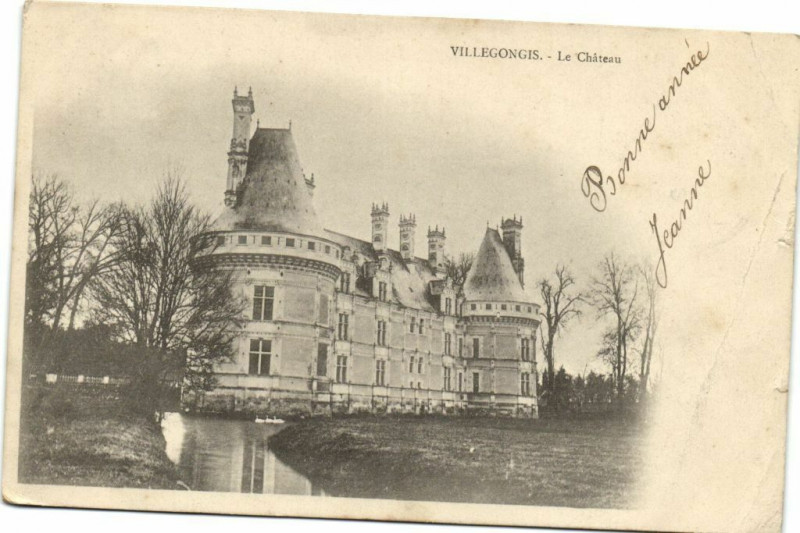 Carte postale ancienne Villecongis - Le Chateau