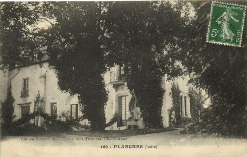 Carte postale ancienne Planches -