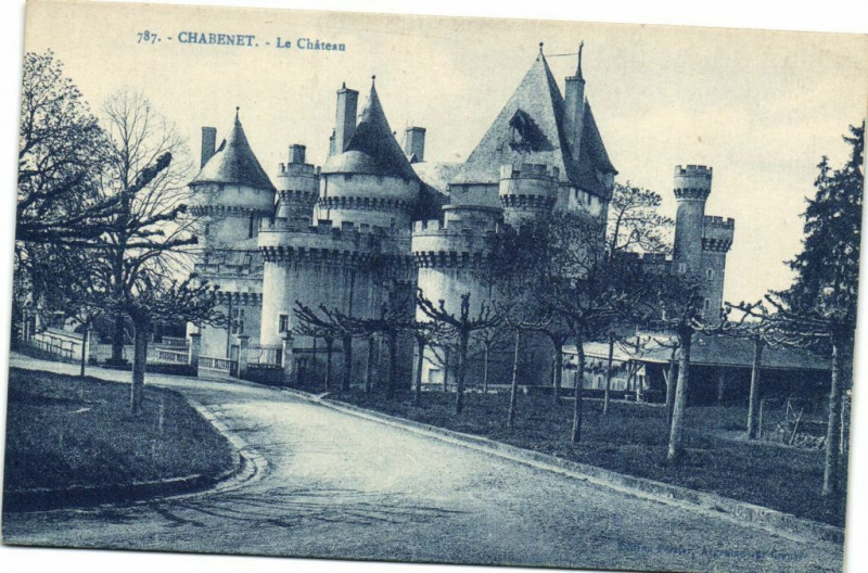 Carte postale ancienne Chabenet - Le Chateau