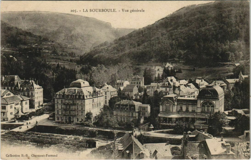 Carte postale ancienne La Bourboule Vue Generale à La Bourboule