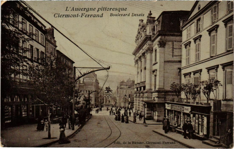 Carte postale ancienne Clermont-Ferrand - Boulevard Desaix à Clermont-Ferrand
