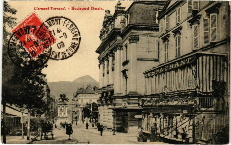 Carte postale ancienne Clermont-Ferrand - Boulevard Desaix à Clermont-Ferrand