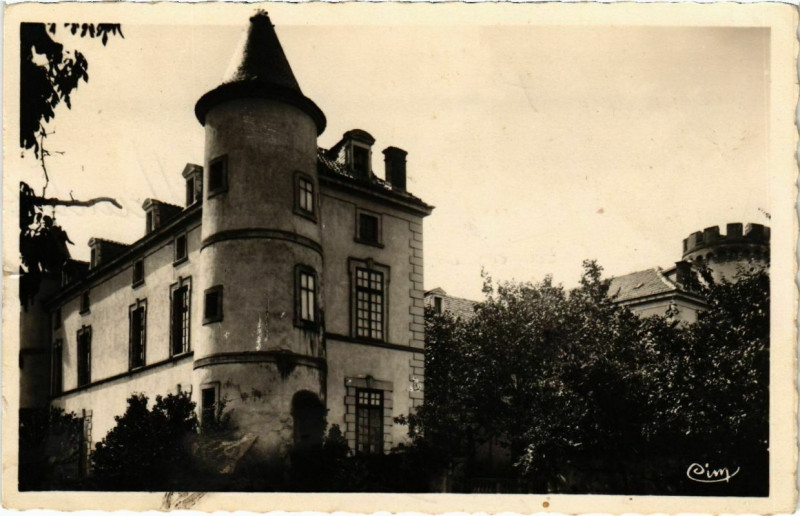 Carte postale ancienne Arlanc - Chateau de Mons à Arlanc