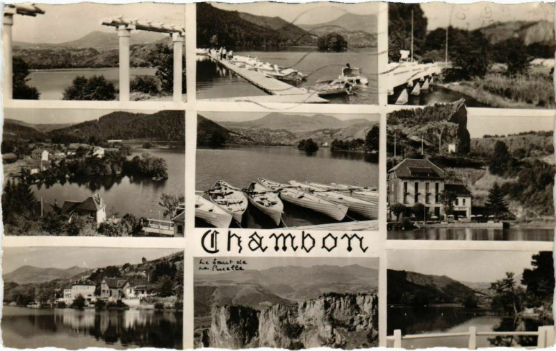 Carte postale ancienne Le Lac Chambon