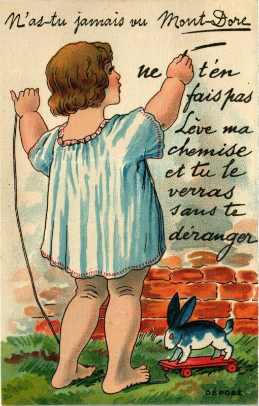 Carte postale ancienne Mont-Dore à Mont-Dore