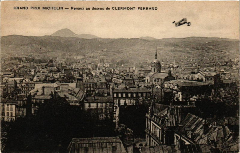 Carte postale ancienne Clermont-Ferrand Grand Prix Michelin Renaux à Clermont-Ferrand