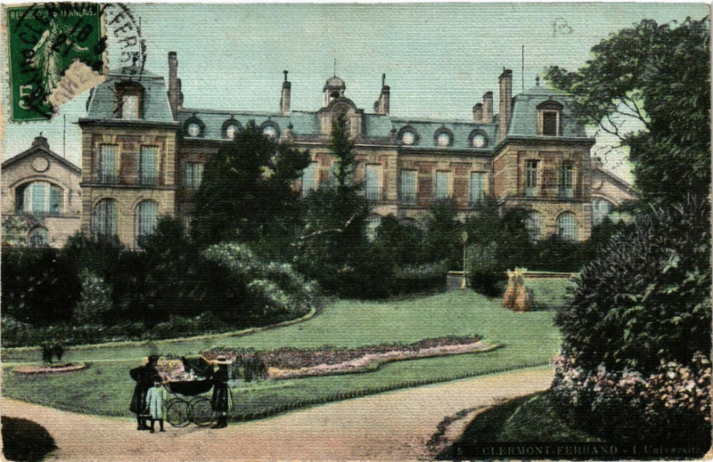 Carte postale ancienne Clermont-Ferrand l'Universite à Clermont-Ferrand