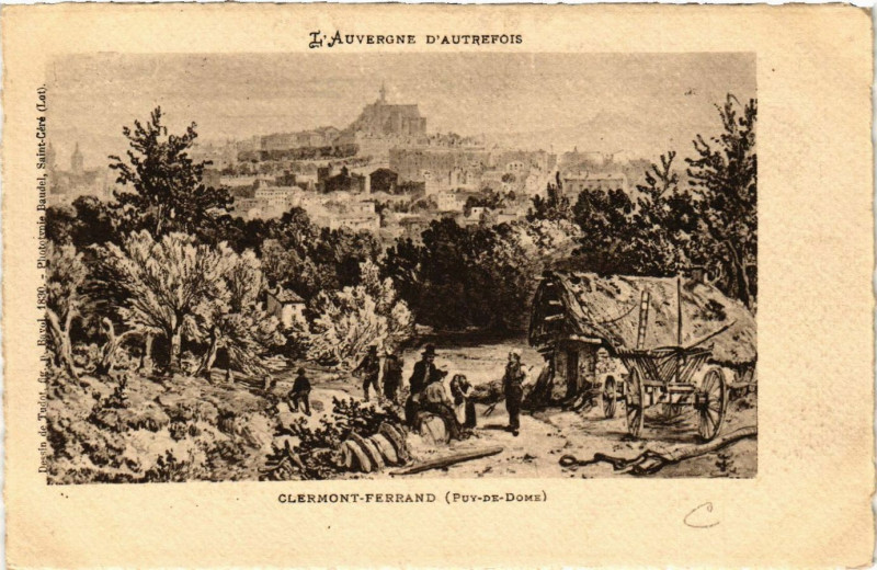 Carte postale ancienne Clermont-Ferrand à Clermont-Ferrand