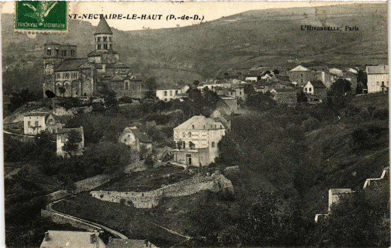 Carte postale ancienne Saint-Nectaire-le-Haut à Saint-Nectaire
