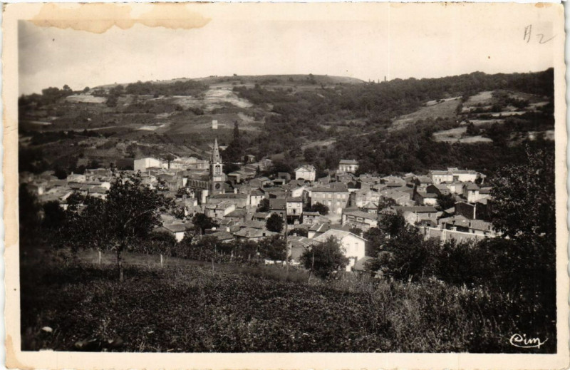 Carte postale ancienne Nohanent vue générale à Nohanent